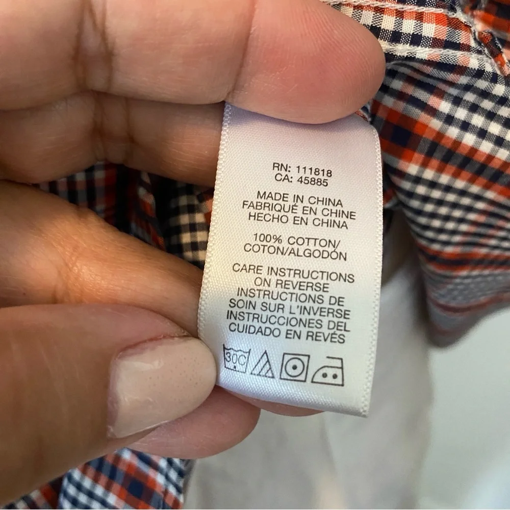 Michael Kors Plaid Button Up Shirt - Picture 10 of 12